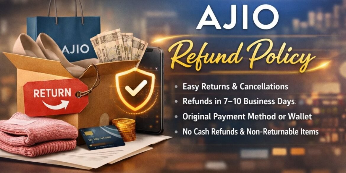 AJIO Refund Policy: Complete Guide to Returns, Cancellations, and Refund Process