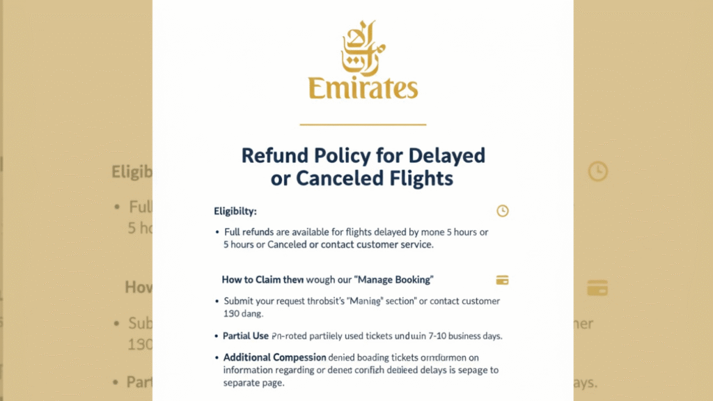 Emirates Refund Policy