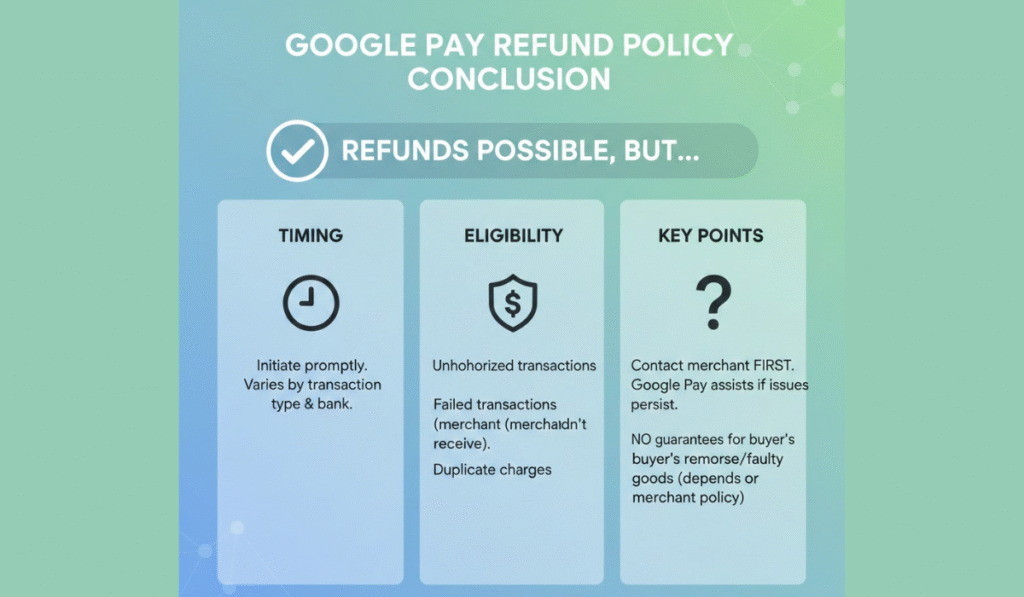 Google Pay Refund Policy