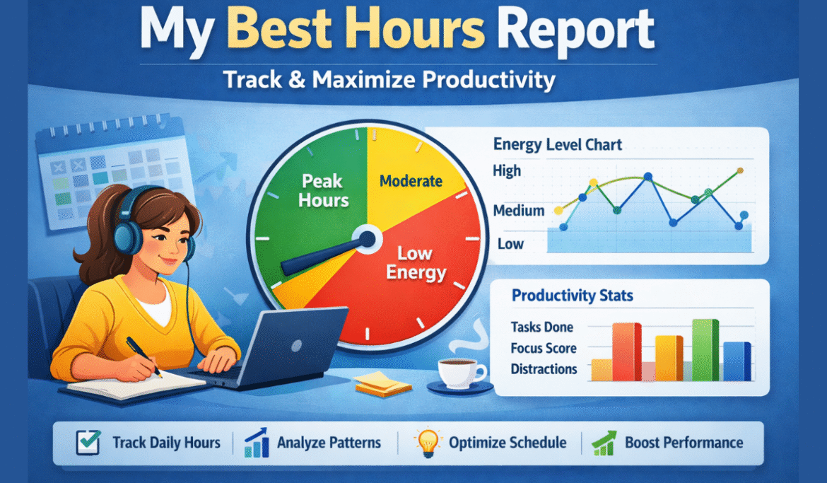 My Best Hours Report: Track & Maximize Productivity